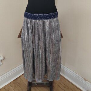 Silver Swish Skirt